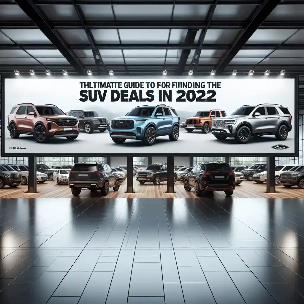 Ultimate Guide to Finding the Best SUV Deals in 2022