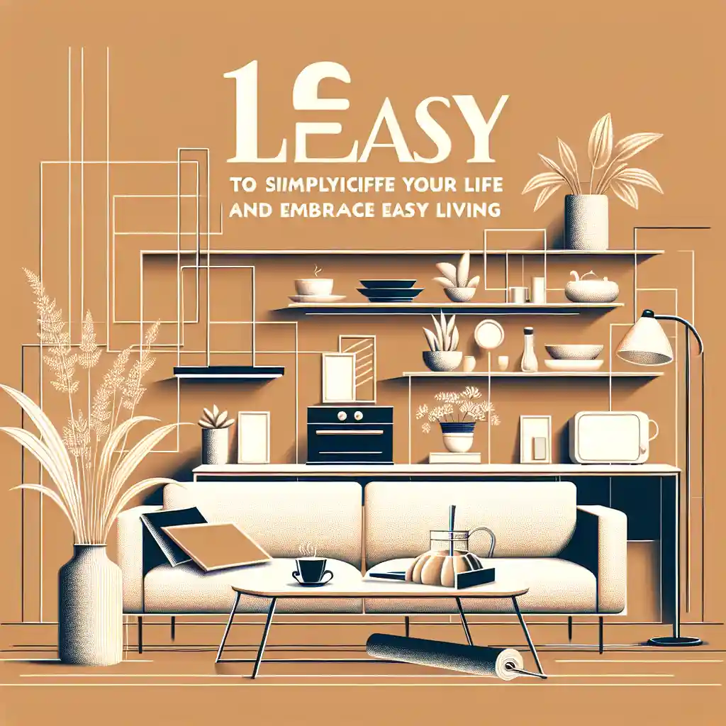 10 Easy Ways to Simplify Your Life and Embrace Easy Living